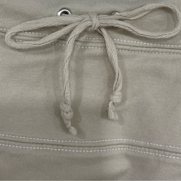 Anne Klein Elastic Waistband Athletic Short Skort Size Lg Ivory Pull On Soft - Picture 6 of 7